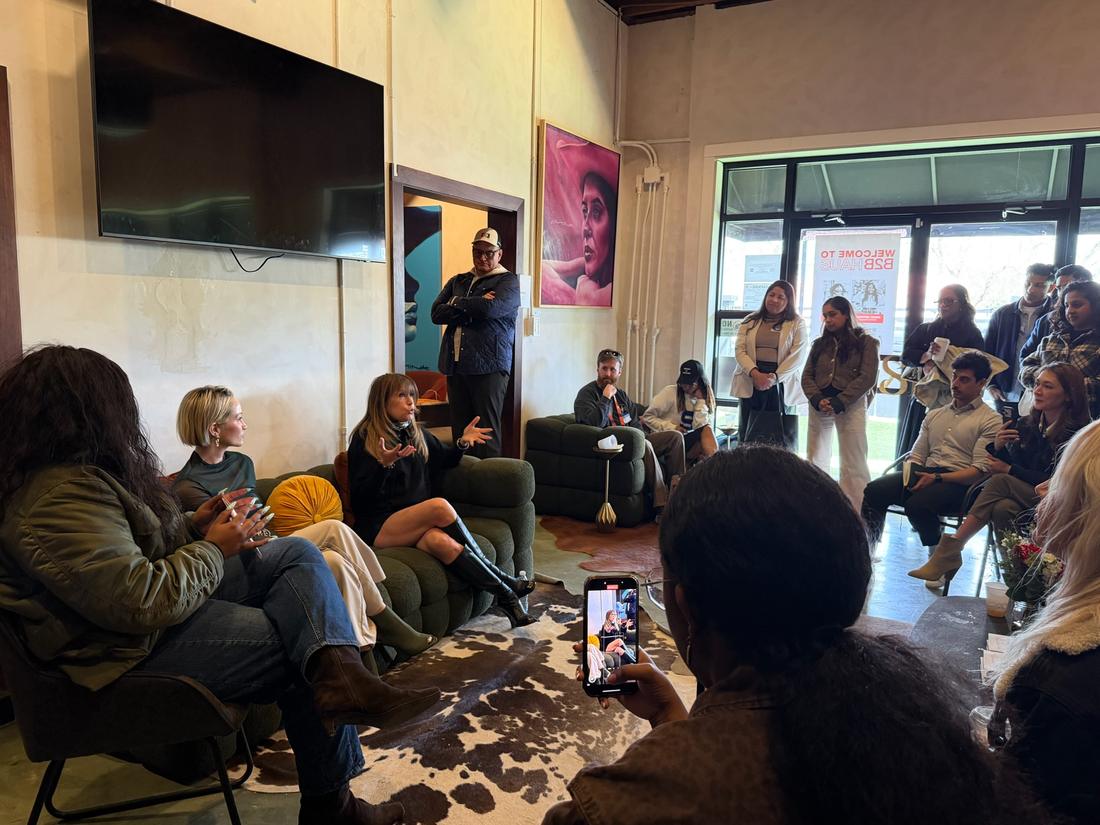 Main stage conversation at B2B Haus, SXSW 2026